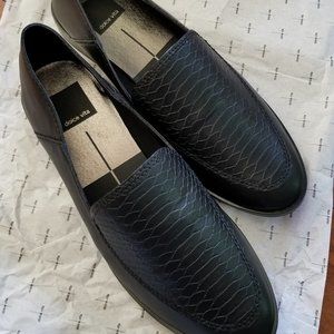 Dolce Vita - Black Pixy Loafer  Noir Croco Print